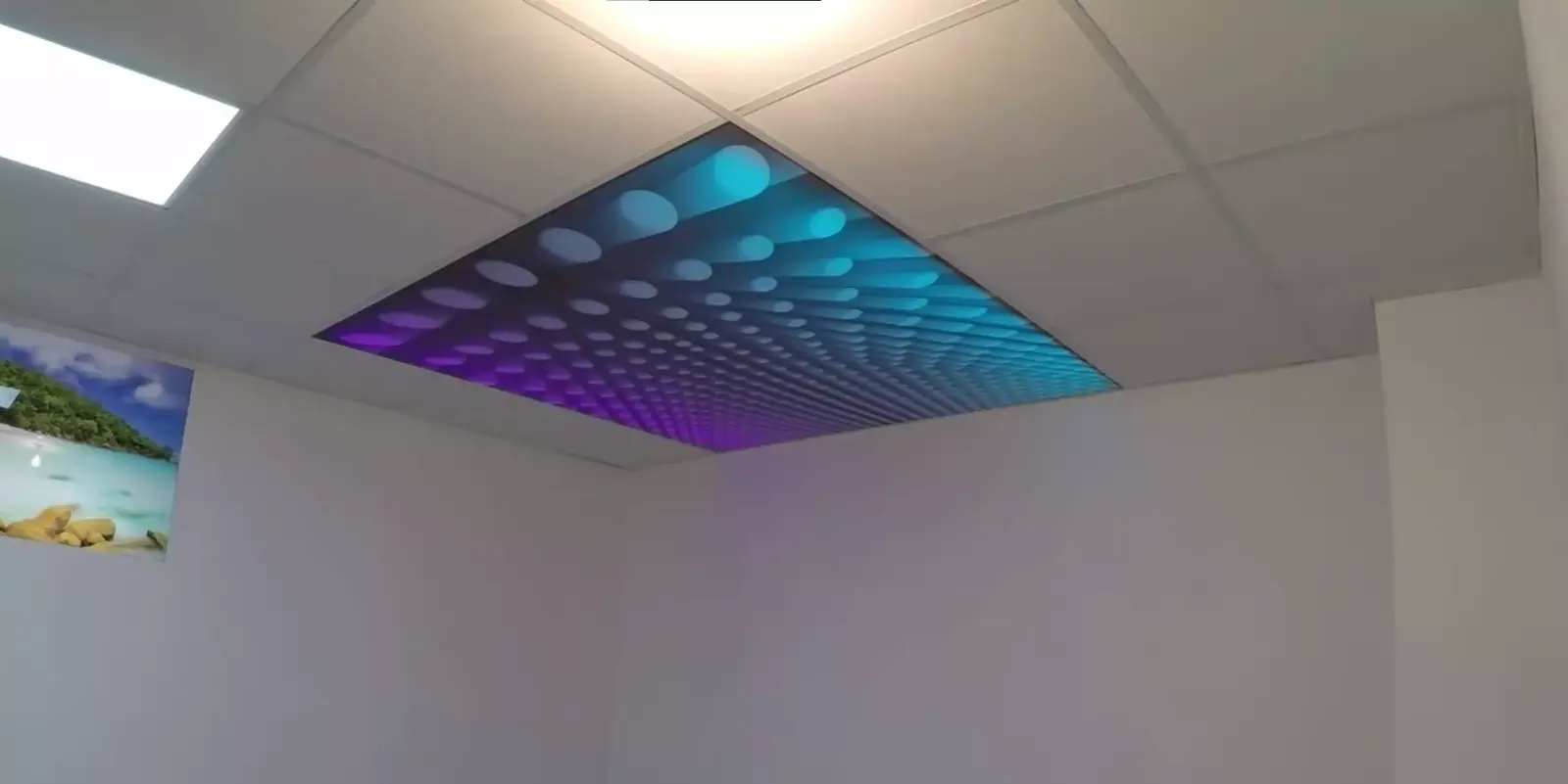 3D натяжной потолок для офиса — Барнаул, Партизанская, 126, фото 1